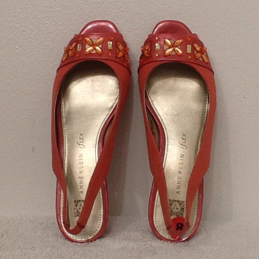 Anne Klein iflex "Aklusita" sling backs